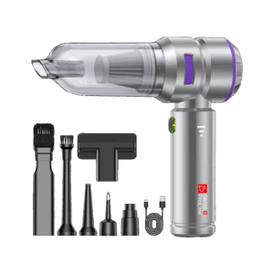 Aspirateur à main et Souffleur 2en1 sans fil avec 10 accessoires Swiss Pro LIne