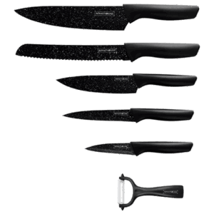 Sets de 5 couteaux de cuisine avec 1 éplucheur ROYALTY LINE