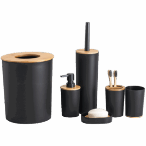 Set de 6 accessoires pour la salle de bain HERZBERG