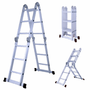 Echelle pliante polyvalente en aluminium HERZBERG