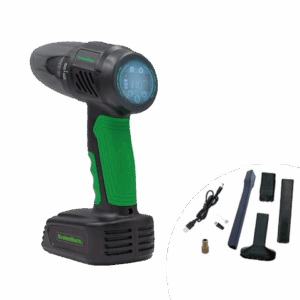 Compresseur-Aspirateur sans fil 2en1 avec 8 accessoires HAMMERSMITH