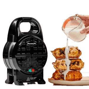 Gaufrier antiadhésif avec livret de recettes inclus POWER XL