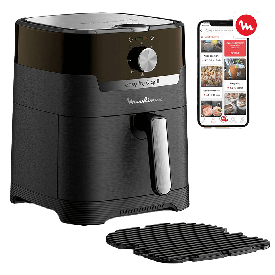 Friteuse à air chaud Air Fryer 4,2L (sans huile) sans fenêtre MOULINEX