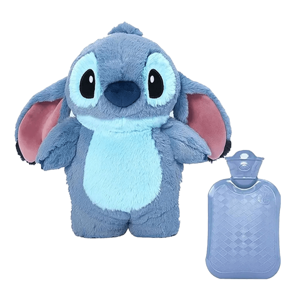 Bouillotte peluche ultra douce Stitch
