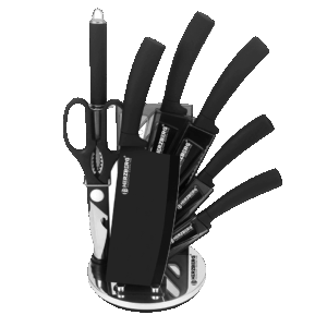 Sets de 6 couteaux de cuisine avec 1 ciseaux HERZBERG