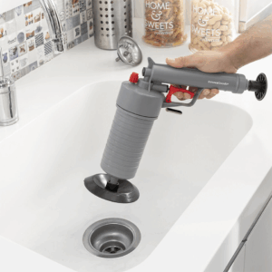 Pistolet déboucheur à air comprimé avec adaptateurs InnovaGoods