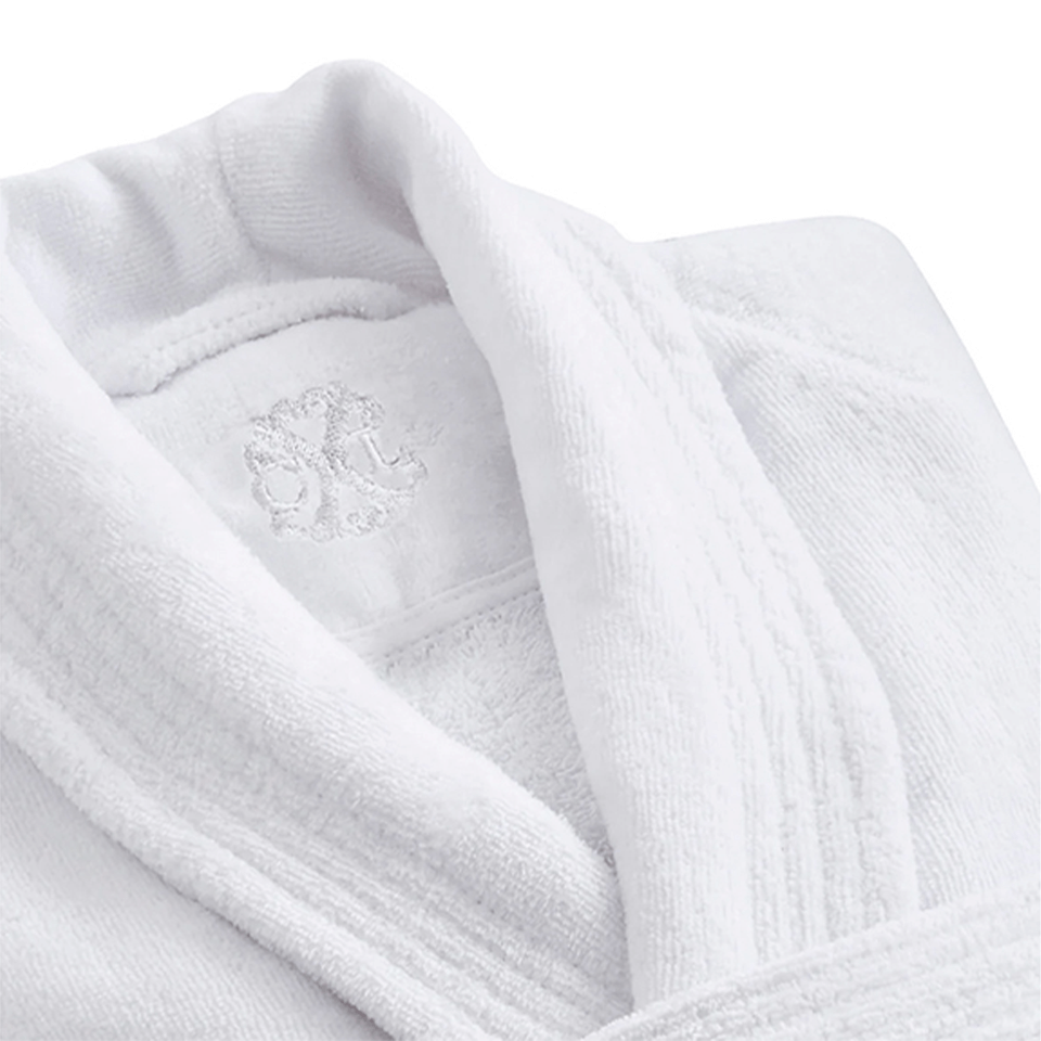 Peignoir en coton velour doux et confortable Christian Lacroix – Image 4