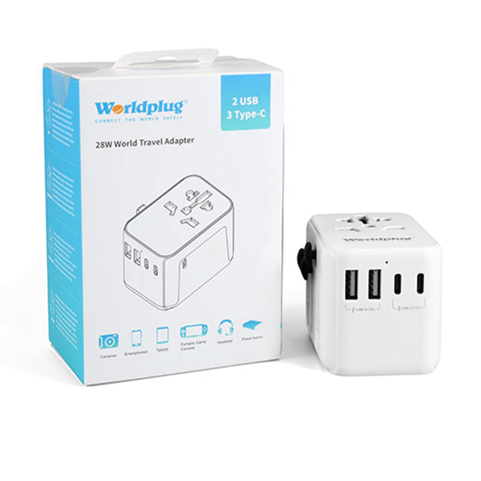 Adaptateur de voyage universel compatible dans 200 pays WORLDPLUG – Image 4