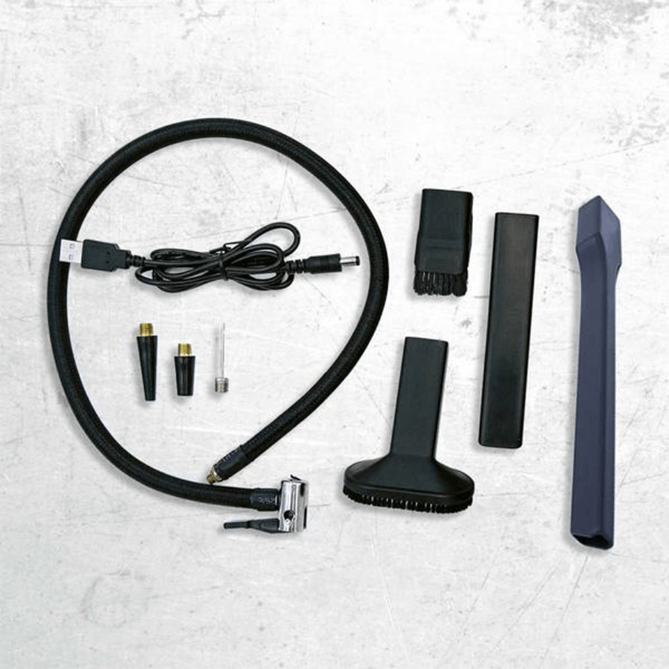 Compresseur-Aspirateur sans fil 2en1 avec 8 accessoires HAMMERSMITH – Image 7