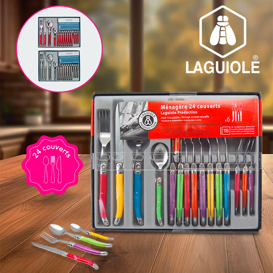 Set de 24 couverts Laguiole – Image 4