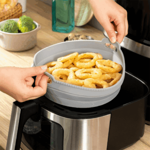 Panier en Silicone Pliable pour Friteuse sans huile Air Fryer InnovaGoods