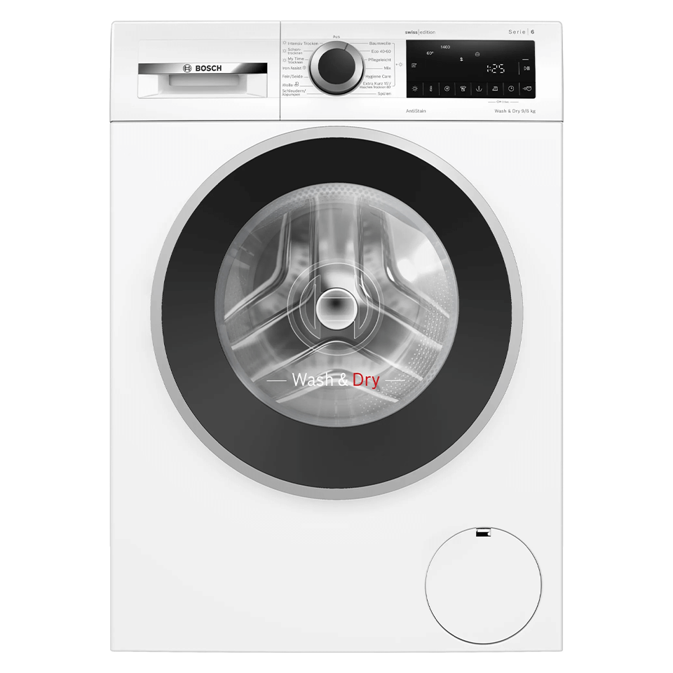 Lave-linge et sèche-linge 2en1 BOSCH