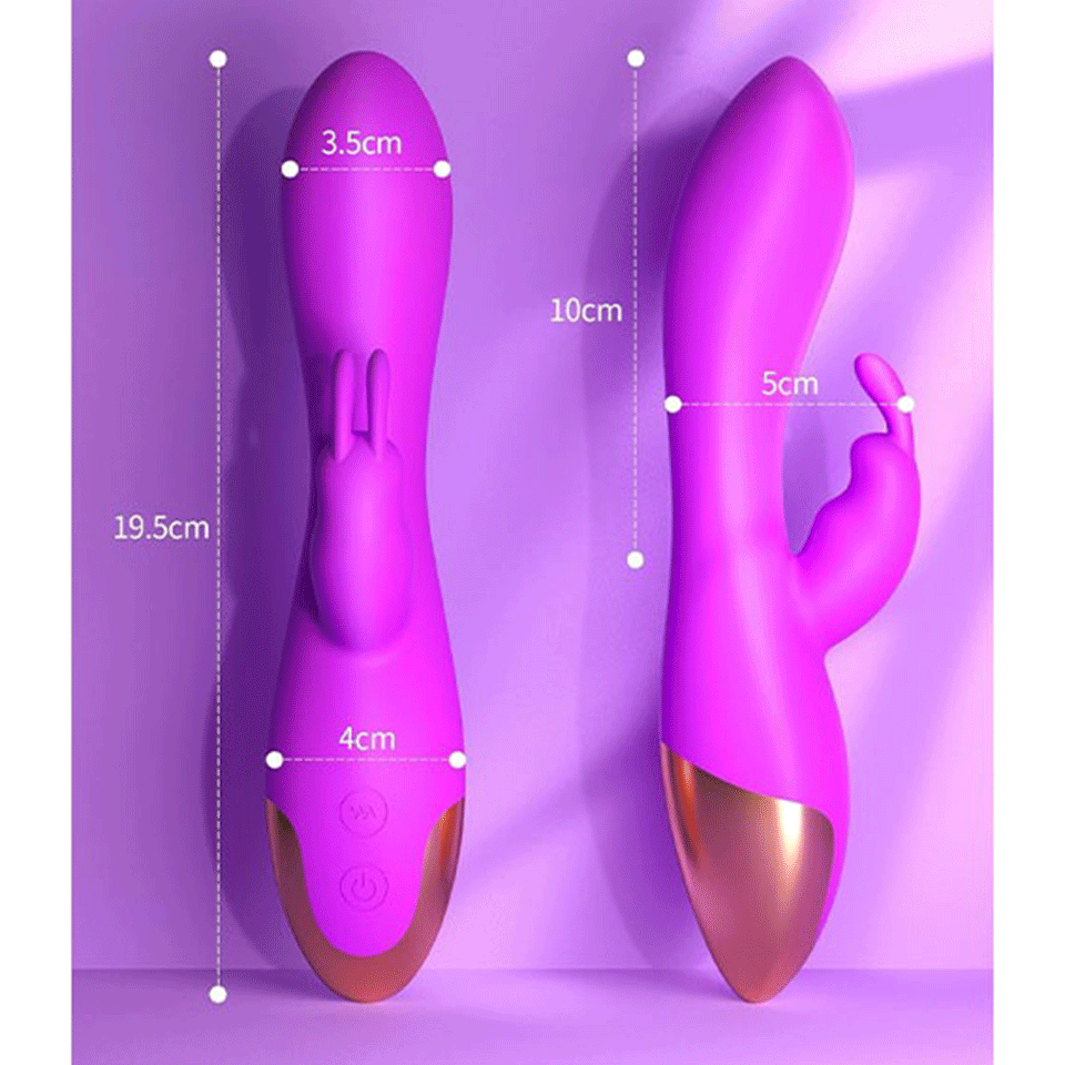 Sextoys 4en1 (Vibration, Masseur, Gode et Stimulateur Point G) – Image 3