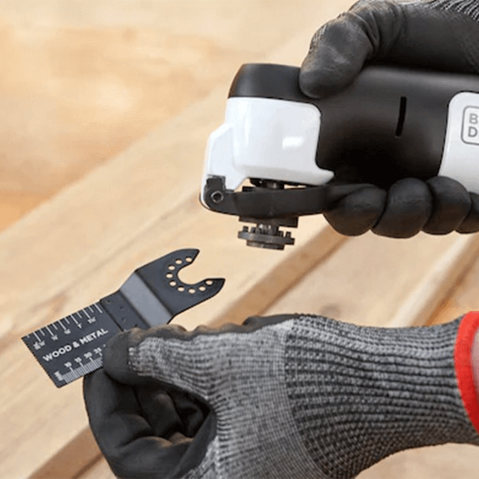 Outil multifonctions 4en1 sans fil rechargeable Black+Decker (18 accessoires inclus) – Image 5