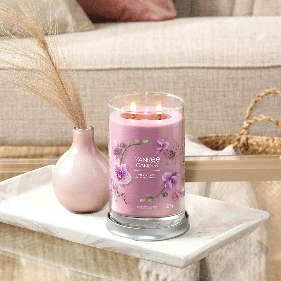 Set de 4 bougies larges parfum surprise (567g) Yankee Candle – Image 6