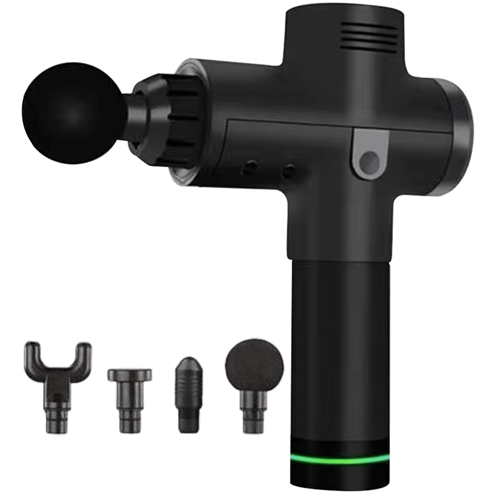 Pistolet de massage (4 têtes de massage inclus)