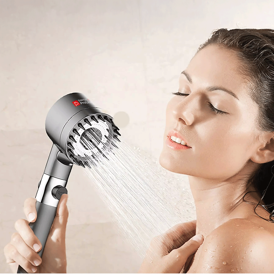 Pommeau de douche avec 3 modes puissants Swiss ProLine – Image 4