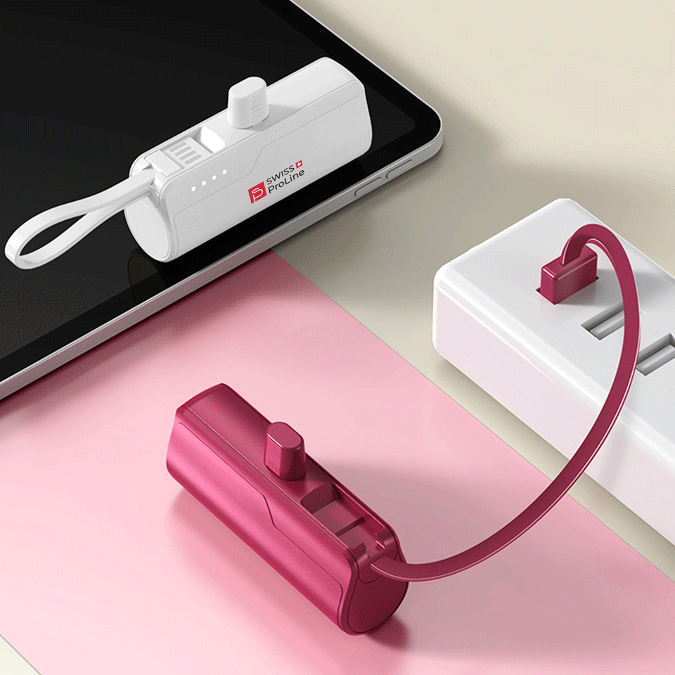 Batterie portable pratique (USB-C) 5’000 mAh Swiss ProLine – Image 8