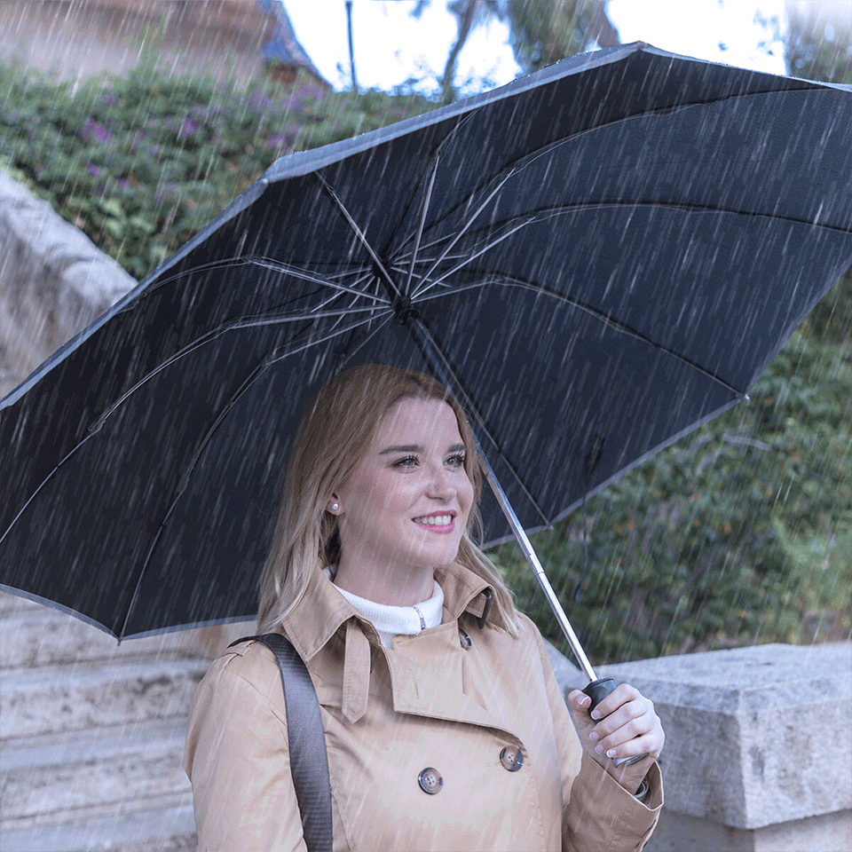Parapluie pliable à fermeture inversée avec LED InnovaGoods – Image 2