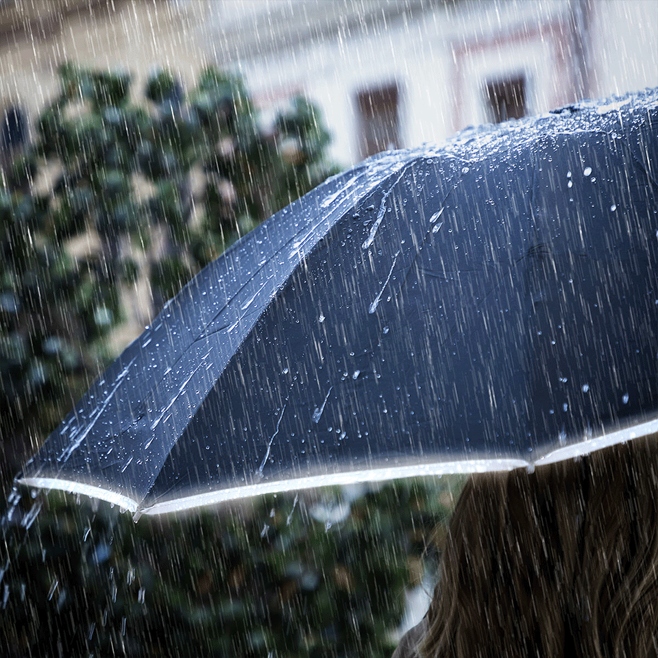 Parapluie pliable à fermeture inversée avec LED InnovaGoods – Image 4