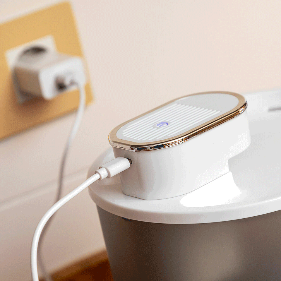 Fontaine pour chats rechargeable avec détecteur InnovaGoods – Image 6