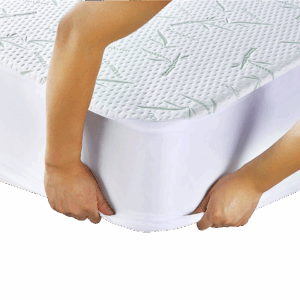 Protège matelas imperméable avec mousse en bambou GERARD PASQUIER