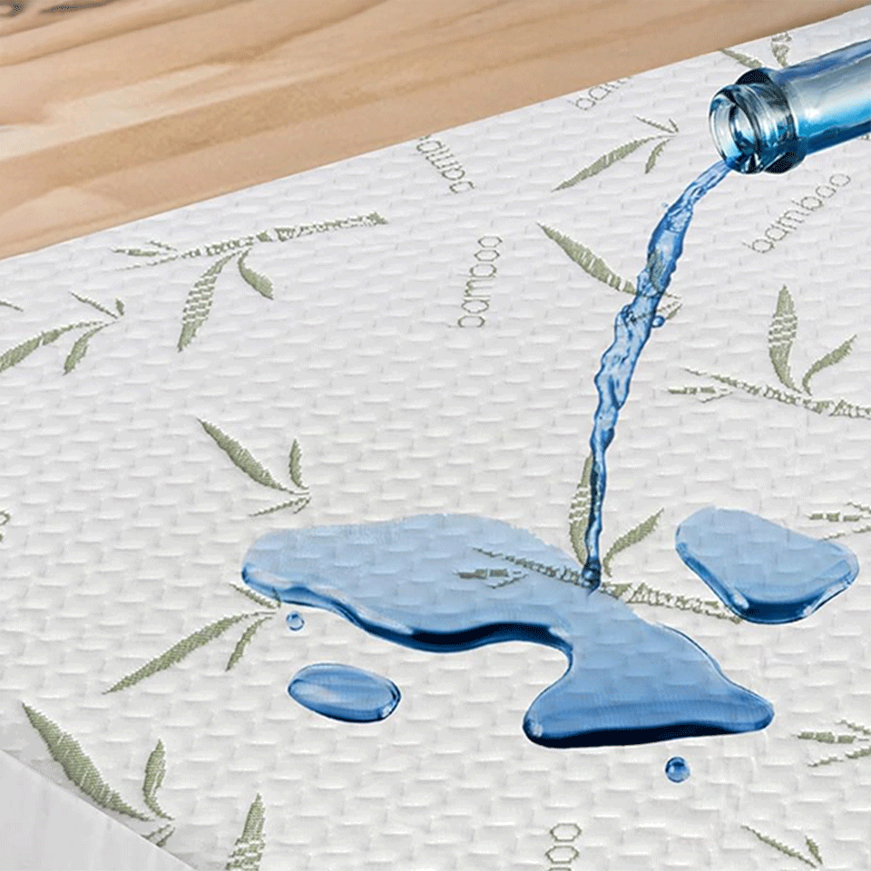 Protège matelas imperméable avec mousse en bambou GERARD PASQUIER – Image 2