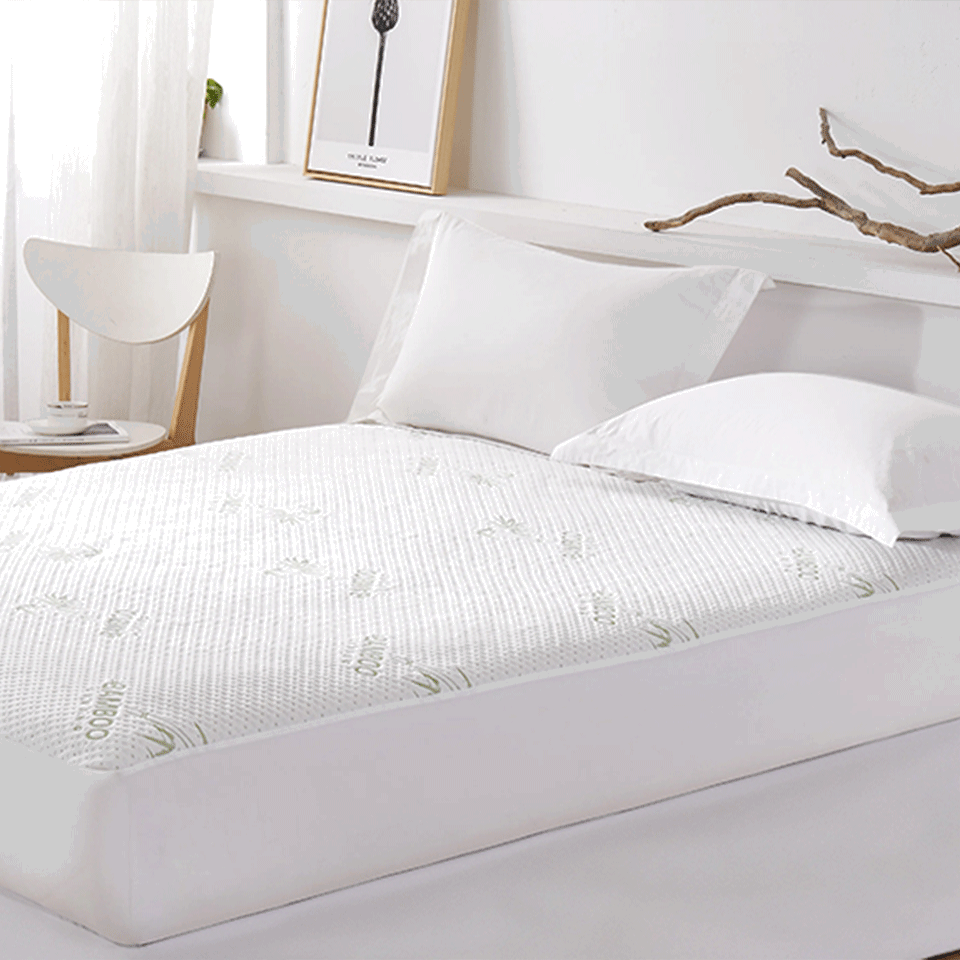 Protège matelas imperméable avec mousse en bambou GERARD PASQUIER – Image 3